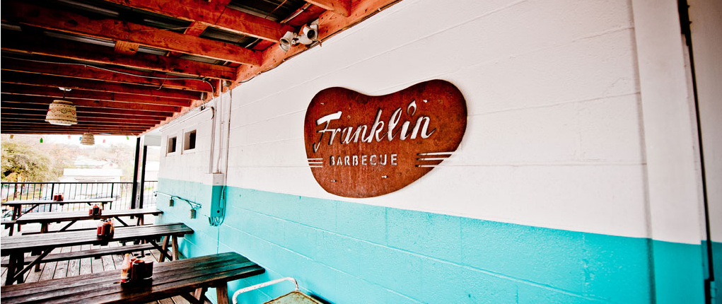 Franklin Barbecue outside eating area as one of the best in Austin, Texas