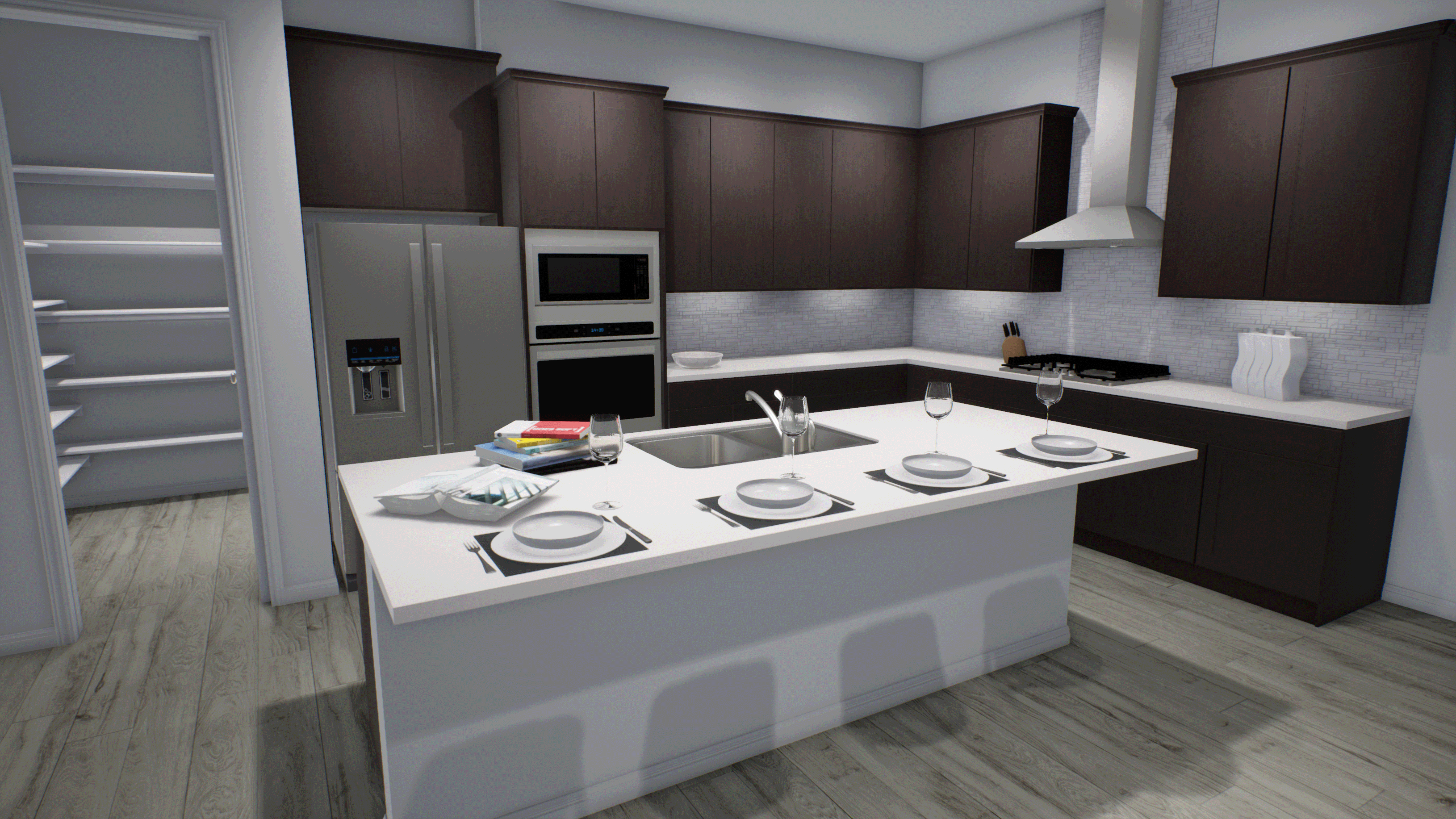 kitchen gif of different style options