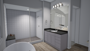 master bathroom