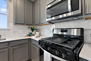 stainless steel appliances
