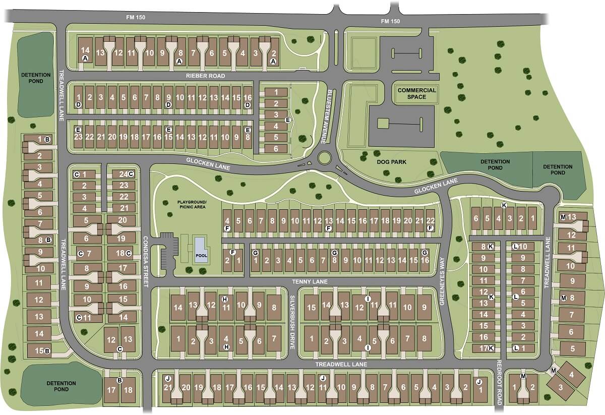 sage hollow community map