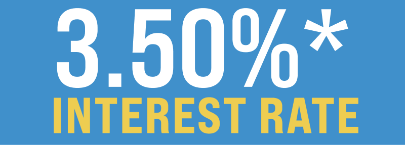 3.50% Interest Rate